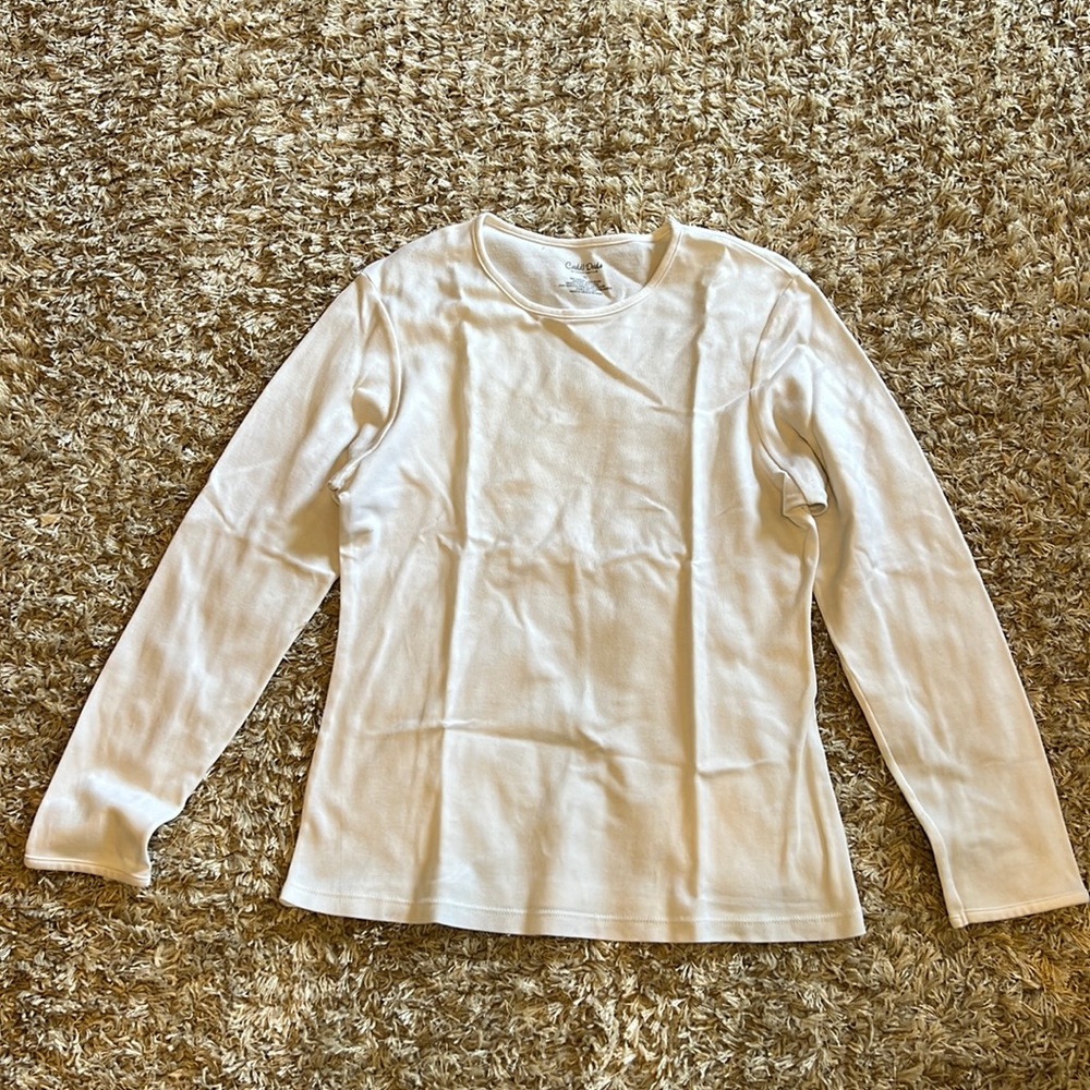 Womens Cuddl Duds white Size XL